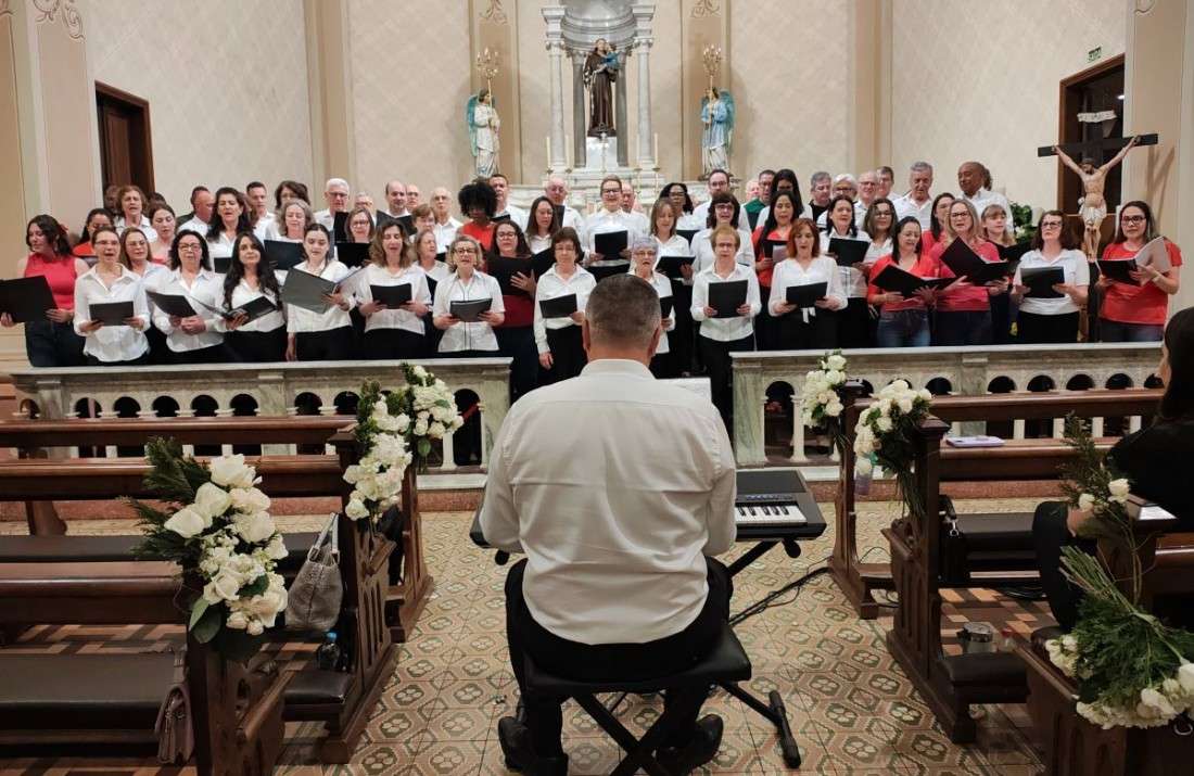Foto notícia Santuário Diocesano de Santo Antônio, em Bento Gonçalves, sedia Recital Ecumênico de Advento