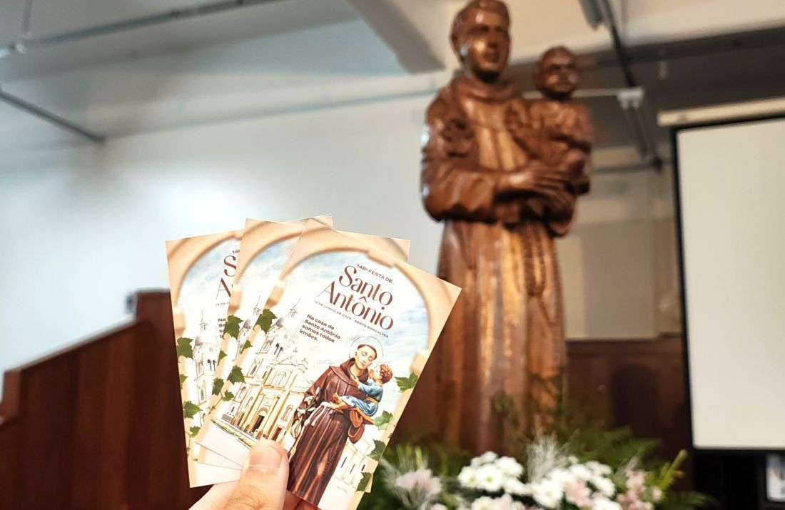 Foto notícia 148ª Festa de Santo Antônio irá abordar a Casa do Padroeiro de Bento Gonçalves como lugar de irmãos