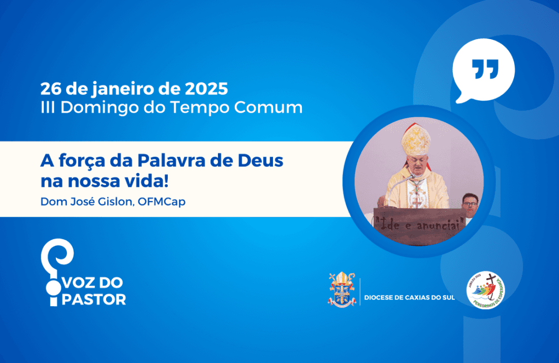 Foto notícia A força da Palavra de Deus na nossa vida!