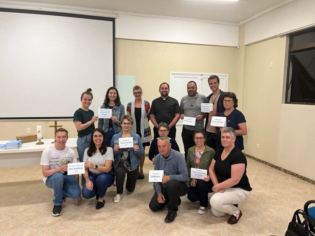 Conselho Regional de Pastoral de Bento Gonçalves reelege coordenador da Região e aborda a caminhada do Jubileu