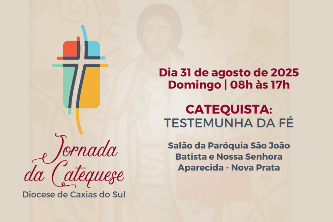 Diocese de Caxias do Sul prepara Jornada da Catequese, para reunir centenas de pessoas em Nova Prata
